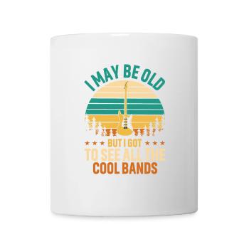 Guitar and Nature Sunset Vibe - Mug - white - Front
