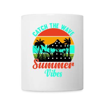Summer Summer Catch the Wave - Mug - white - Front