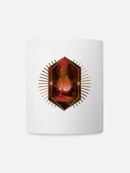Tanzen in der dunklen Nacht - Tasse - Weiß