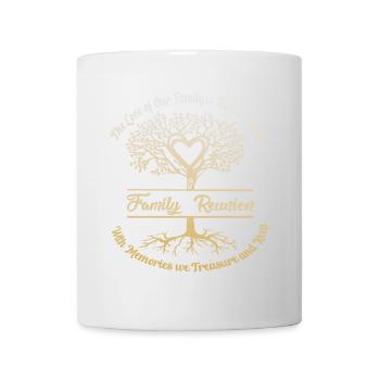 Réunion de famille L’amour de notre famille - Mug blanc - blanc - Devant
