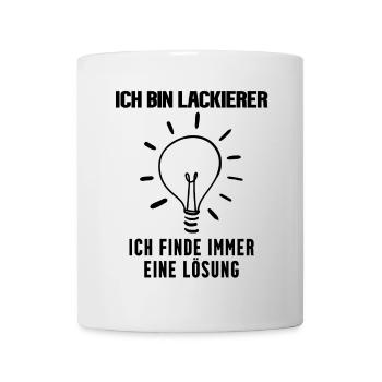 Lackierer Beruf Ausbildung - Tasse - Weiß - Vorne