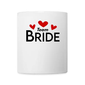 Team Braut Hochzeitsfeier - Tasse - Weiß - Vorne