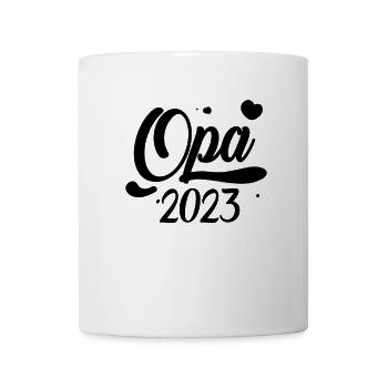 Opa 2023 loading - Tasse - Weiß - Vorne
