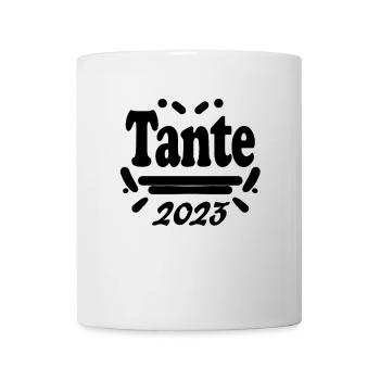Tante 2023 - Tante werden - Tasse - Weiß - Vorne