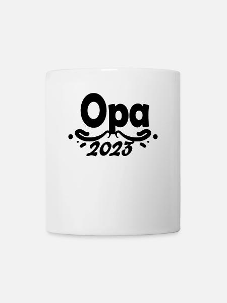 Opa 2023 - Tasse - Weiß