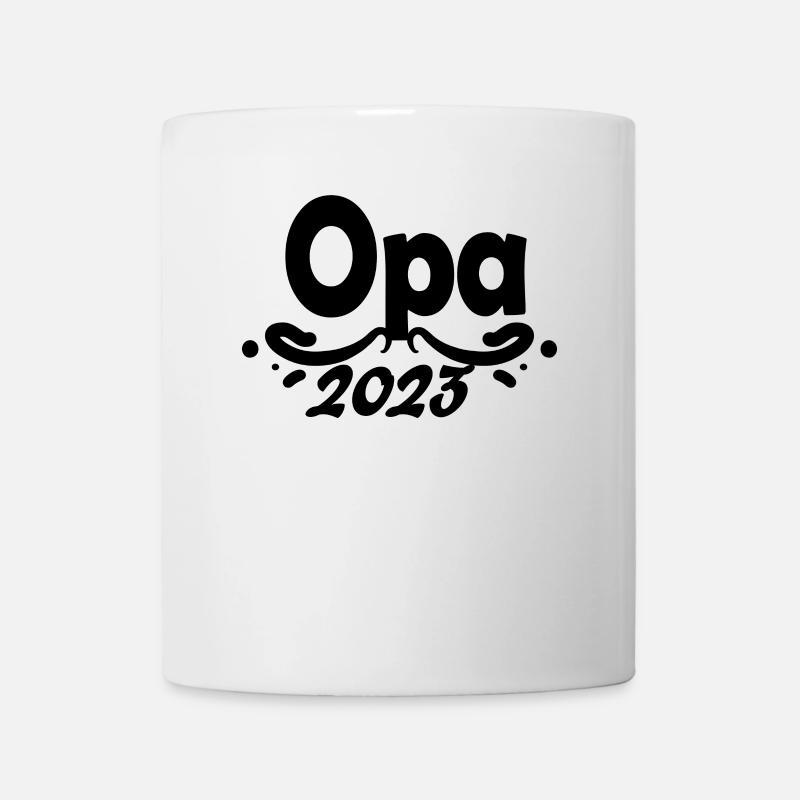 Opa 2023 - Tasse - Weiß