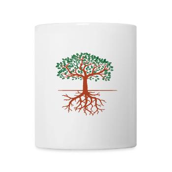 Réunion de famille Nos racines sont profondes - Mug blanc - blanc - Devant