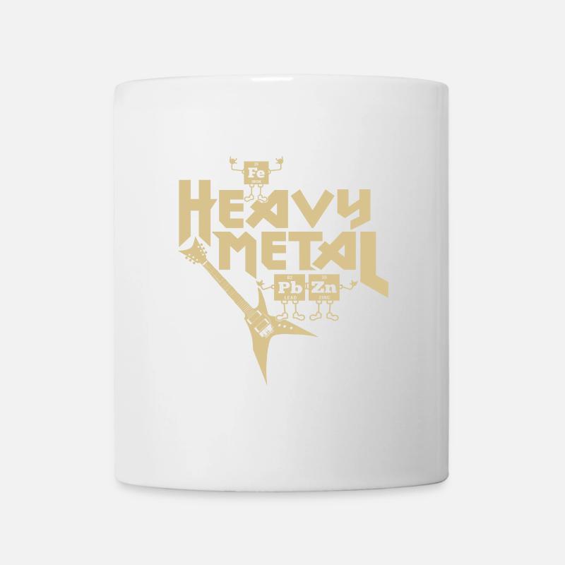 Heavy Metal Funny - Tasse - Weiß