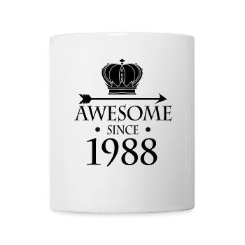 Jahrgang 1988 - Fantastisch seit 1988 - Tasse - Weiß - Vorne