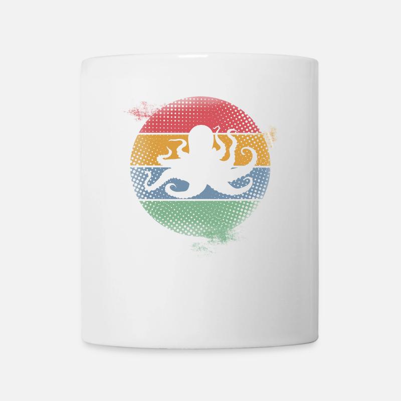 Octopus Octopus Octopus Animal marin - Mug blanc - blanc