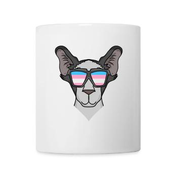 Transgender Transsexual Oriental Shorthair - Mug - white - Front