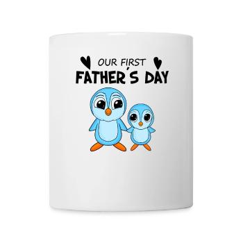 Father's Day Gift - Our First Father's Day - Mug - white - Front