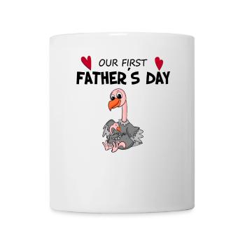 Father's Day Gift - Our First Father's Day - Mug - white - Front