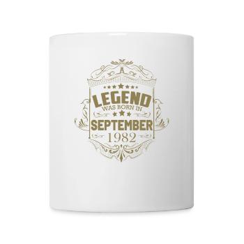 A legend was born in September 1982 - Mug - white - Front