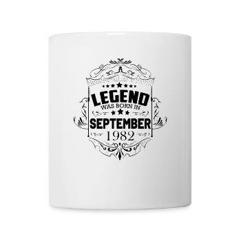 A legend was born in September 1982 - Mug - white - Front