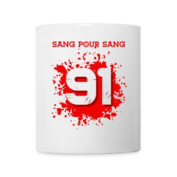 Sang Pour Sang Parisien - 91 - Mug blanc - blanc - Devant
