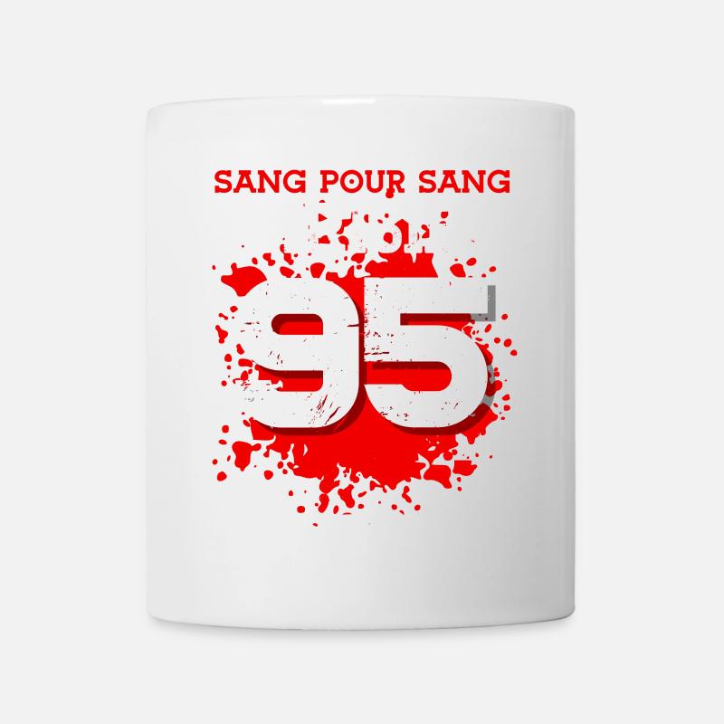Sang Pour Sang Parisien - 95 - Mug blanc - blanc
