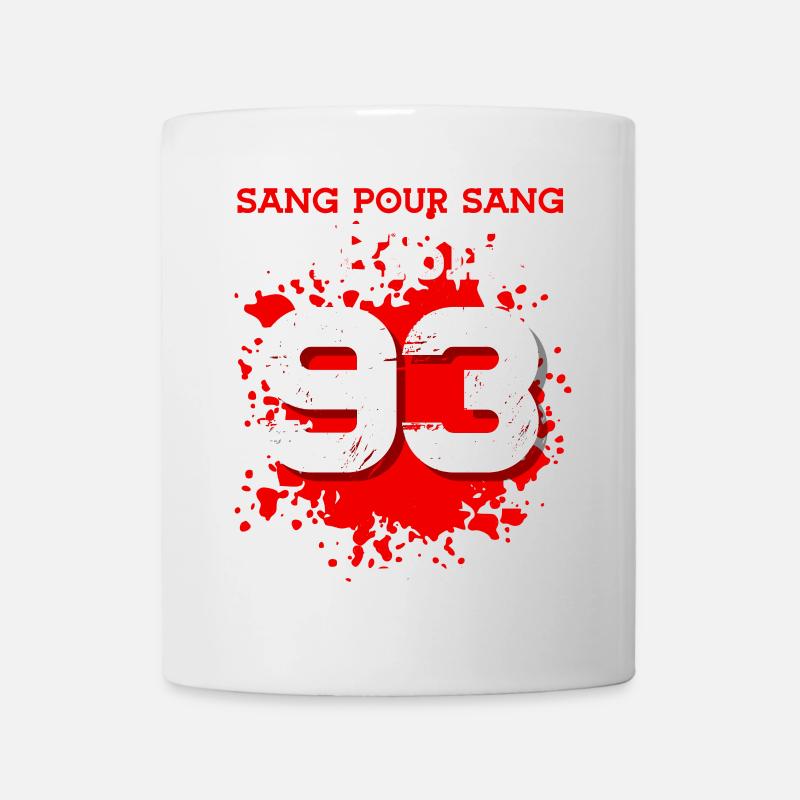 Sang Pour Sang Parisien - 93 - Mug blanc - blanc