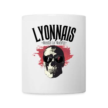 Lyonnais Hasta La Muerte - 69 - Mug blanc - blanc - Devant