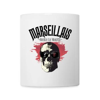 Marseillais Hasta La Muerte - 13 - Mug blanc - blanc - Devant