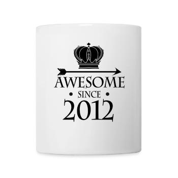 Jahrgang 2012 - Fantastisch seit 2012 - Tasse - Weiß - Vorne