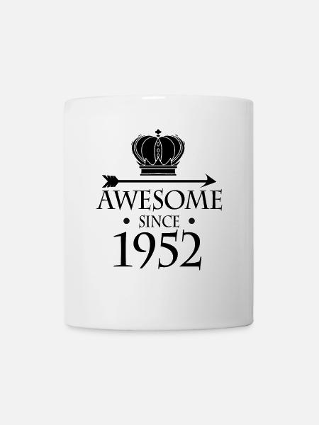 Born in 1952 - Fantastic since 1952 - Mug - white