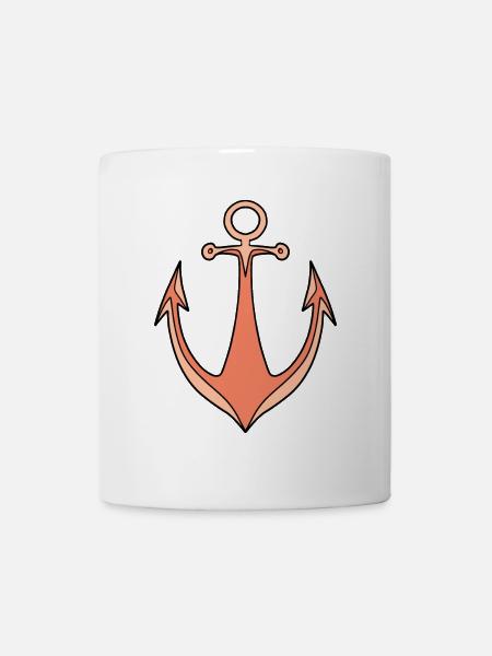 Anker - Tasse - Weiß