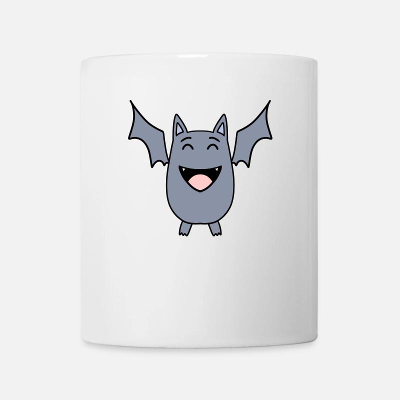 Fledermaus - Tasse - Weiß
