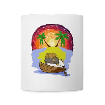 Adventure Leisure Holiday Ready Dogs Sleepy Hats - Mug - white - Front