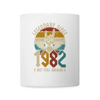 Jahrgang 1982 geboren Legendär seit 1982 - Tasse - Weiß - Vorne