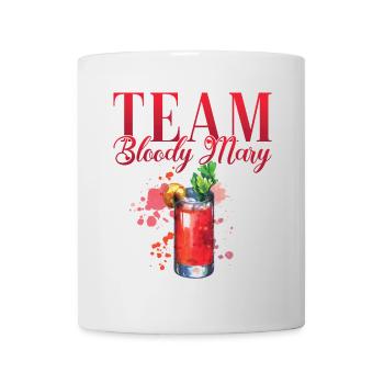 Team Bloody Mary Cocktail für Barkeeper - Tasse - Weiß - Vorne