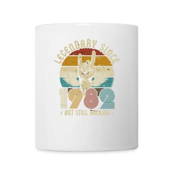 Jahrgang 1982 geboren Legendär seit 1982 - Tasse - Weiß - Vorne