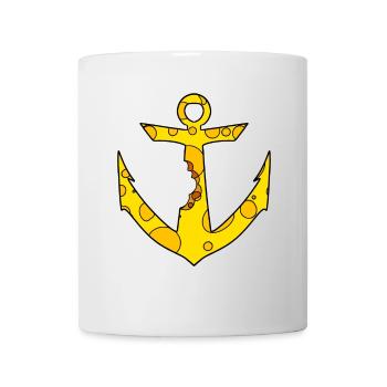 Cheese Anchor - Mug - white - Front