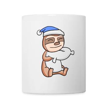 Faultier Baby - Tasse - Weiß - Vorne