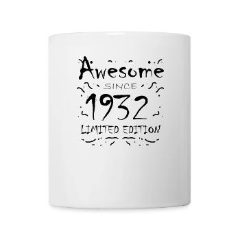 1932 - Jahrgang 1932 - Fantastisch seit 1932 - Tasse - Weiß - Vorne