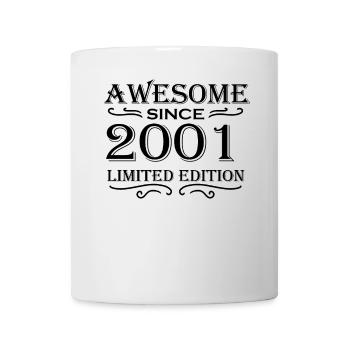 2001 - Born 2001 - Fantastic since 2001 - Mug - white - Front