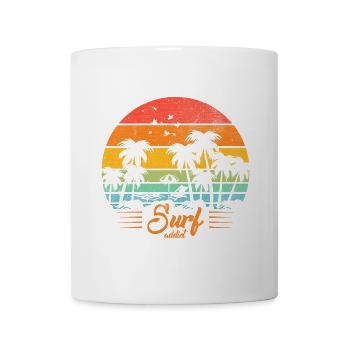 Surf addict - Mug - white - Front