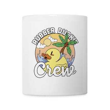 Rubber Duck Rubber Duckie Crew - Tasse - Weiß - Vorne