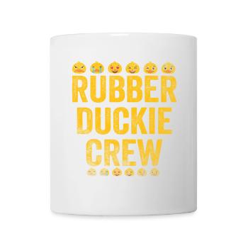 Rubber Duck Rubber Duckie Crew - Tasse - Weiß - Vorne