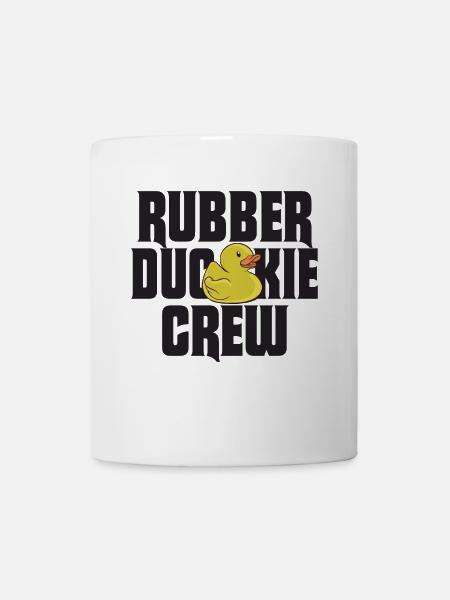 Rubber Duck Rubber Duckie Crew - Mug - white