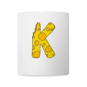 Letter K - Mug - white - Front