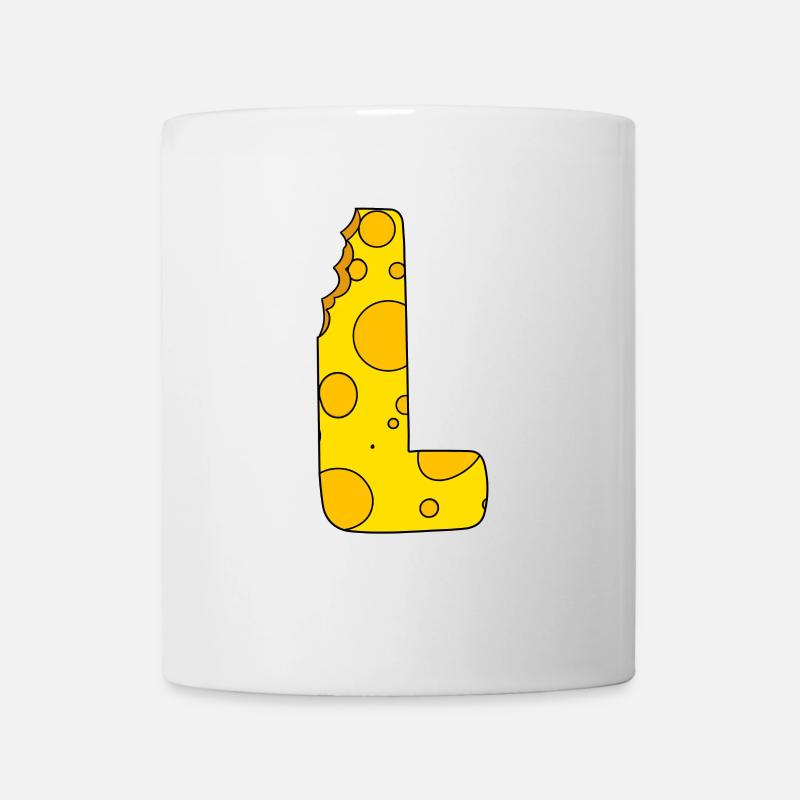 Letter L - Mug - white