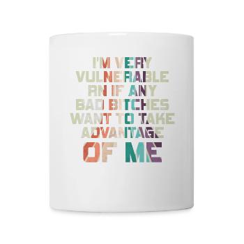 I'm Very Vulnerable RN - Mug - white - Front