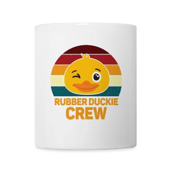 Rubber Duck Rubber Duckie Crew - Tasse - Weiß - Vorne
