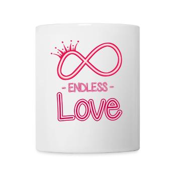 ewige liebe Symbol - Tasse - Weiß - Vorne