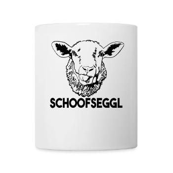 Schwäbisch Schwaben Schoofseggl Schwabenland - Tasse - Weiß - Vorne