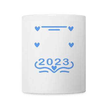 Baby on board 2023 Sohn - Tasse - Weiß - Vorne