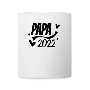 Papa 2022 - Vater 2022 - Tasse - Weiß - Vorne