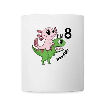 Motif du 8ème anniversaire - Cadeau de 8 ans - Mug blanc - blanc - Devant