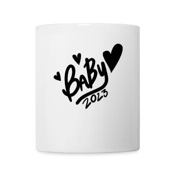 Bébé 2023 - Naissance Enceinte 2023 Grossesse - Mug blanc - blanc - Devant